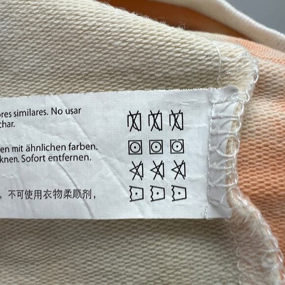 WILDFOX La Tigre Roadtrip Sweatshirt Tie Dye Tiger Top Crewneck Grunge Size S - Picture 8 of 10